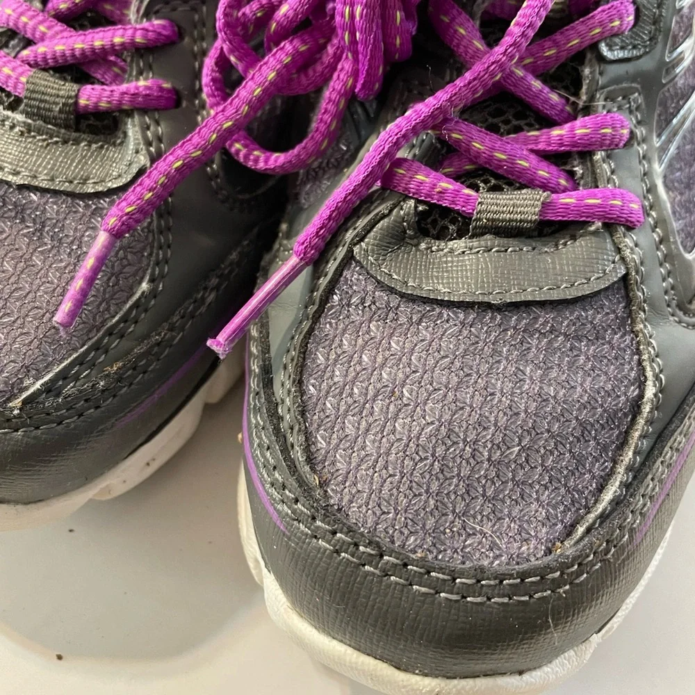 Fila Fresh 3 Women's Gray/Purple Athletic Shoe,Size 7